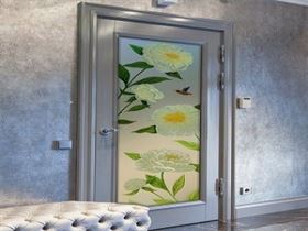 glass door