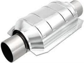 Silver Three Way Catalytic Converter bus