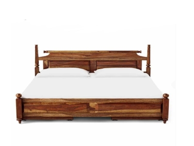 Sheesham Wood Queen Size Modern Double Bed