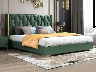 King Size Wooden Luxury Double Bed