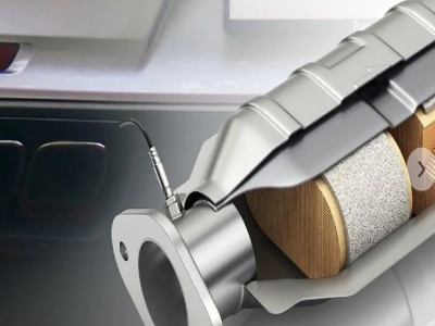 Silver Auto Catalytic Converter