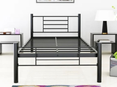 Triple Twin Iron Three Layer Bunk Bed