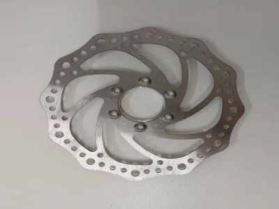 Bicycle Disc Brake Rotor With Flunge