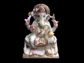 Marble Lord Ganesh Murti