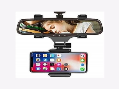 Car Mount Holder Mobile Phone Bracket for Rearview Mirror