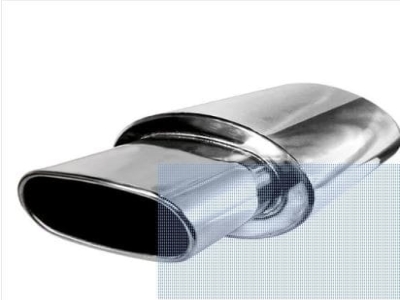 Silver Stainless Steel Car Silencer Show Pipe