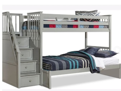 Twin Over Full Mild Steel Bunk Bed