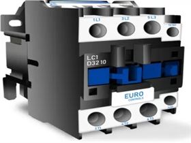 Euro power contactors are suitable for switching and controlling AC loads