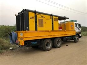 Air Compressor Support Truck