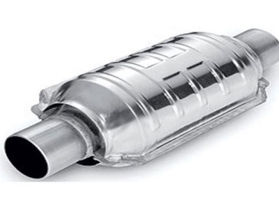 Silver Stainless Steel Maruti Gypsy King Catalytic Converter