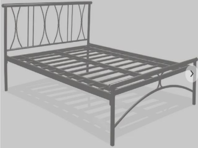 Sahni Black Metal bed