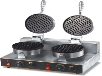 Commercial Double Waffle Machine