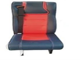 PU Foam Red Push Back Bus Seat