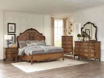 Teak Wood Wooden Queen Size Double Bed