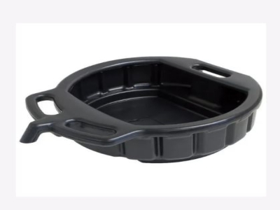 Black Oil Drain Pan