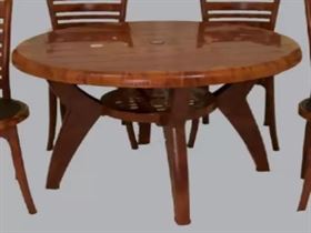 AAMROSE Plastic Dining Table