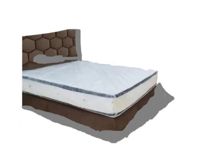 Fabric Queen Size Wooden Double Bed