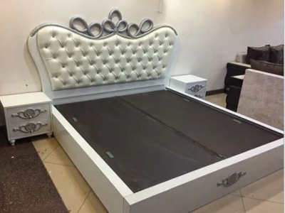 Maple Wood Double Bed with Box