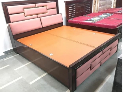 Engineered Wood Full Size Modern Double Bed