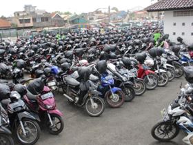 motor cycle parking