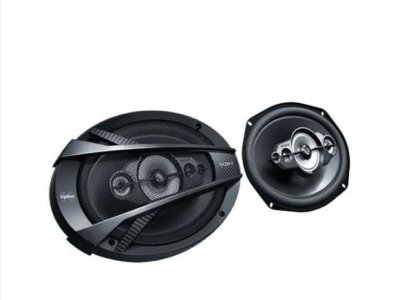 Orange Black Oxford Car Speakers Inches