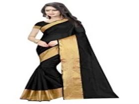 Cotton Silk Saree with Blouse Piece