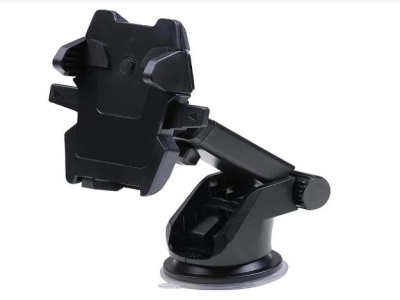 PVC Black Car Mount Adjustable Car Phone Holder