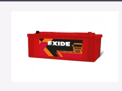 Red Heavy Duty Exide Batteries