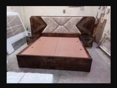 Teak Wood Full Size Wooden Duble Bed