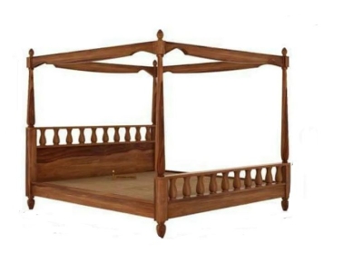 Teak Wood Poster Designer Wooden Bed