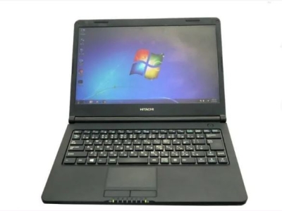 Home Basic Black Refurbished Hitachi Notebook APU Dual Core