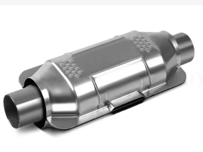 Silver Stainless Steel Auto Catalytic Converter