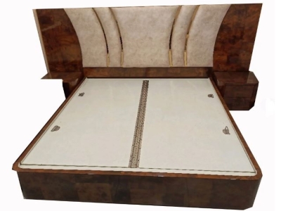 Teak Wood Full Size Wooden Double Bed