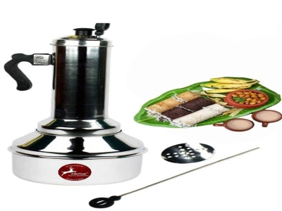 Tubular Stainless Steel Puttu Maker Medium