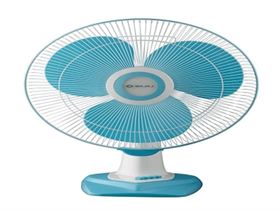 Table Fan Full Copper Motor Blue Medium