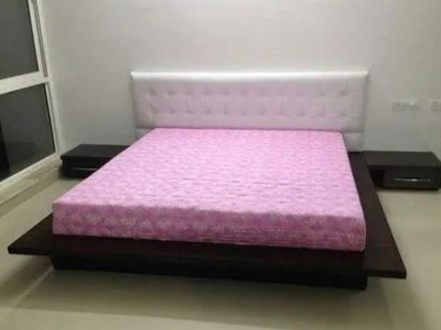 Wood Low Floor Double Bed