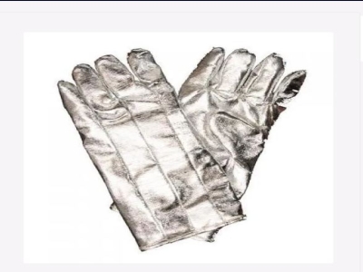 Silver Aluminized Fire Fighting Hand Gloves