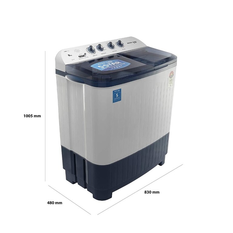 Voltas Beko 8.5 Kg Semi Automatic Washing Machine (WTT85DBLT) 