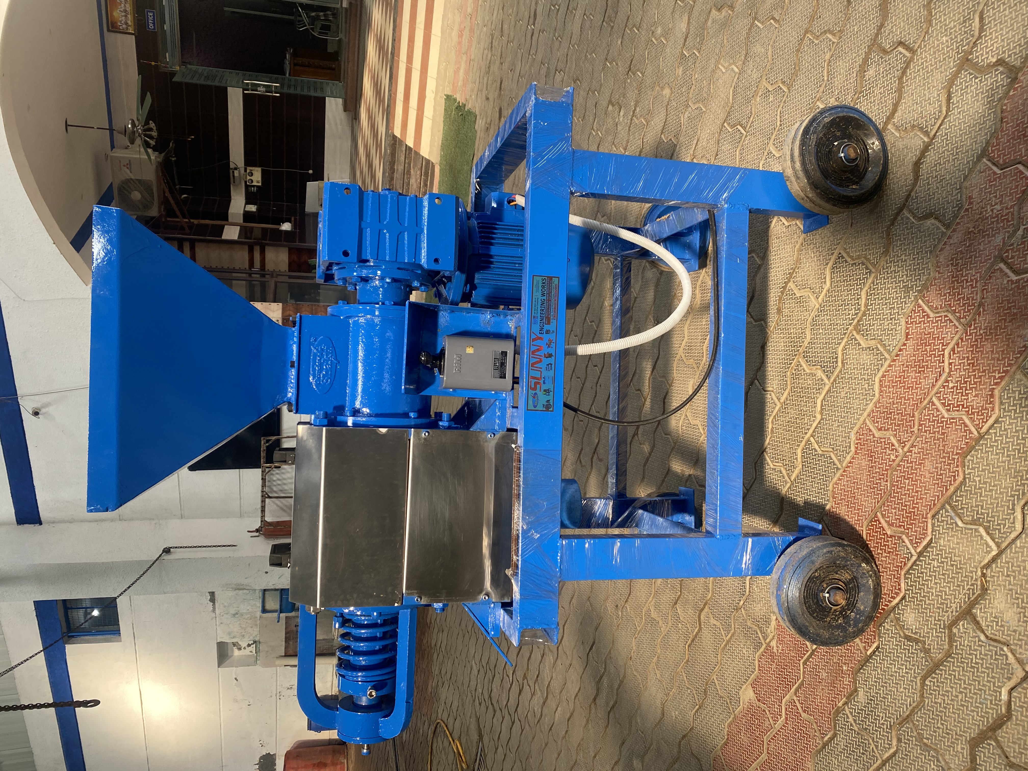 MINI COW DUNG DEWATERING MACHINE