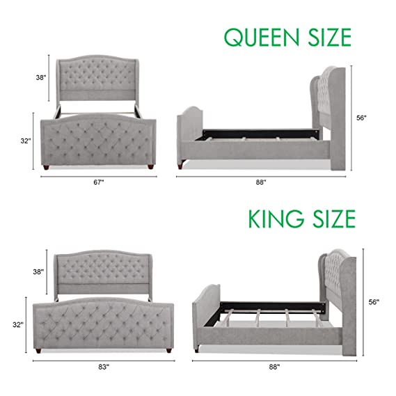 king bed