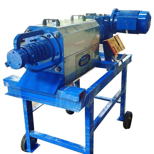 COW DUNG DEWATERING MACHINE